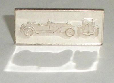 Small Sterling Silver Bar Vintage Bentley Car 2.6g For Pendant Charm Or Fob