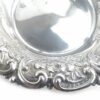 2 Antique Repoussed Art Nouveau Woodside Sterling Silver Serving Bowl Pair