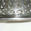 Vintage Art Deco Black Starr Frost 462gr Sterling Silver Reticulated Handle Tray