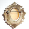 Antique Gold Gilt Carved Shell Cameo Estate Pin Restore Repurpose