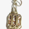 Vintage Art Deco 14k Yellow Gold Folding Cooker Charm Hot Dogs Barbeque