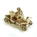 14K Gold Ford Model T Charm Late Art Deco