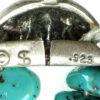Navajo Native Sterling Silver Fetish Turquoise Wristwatch Bracelet For A Watch Centerpiece