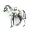 Vintage Sterling Silver Horse Charm With Hallmarks