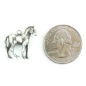 Vintage Sterling Silver Horse Charm With Hallmarks