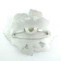 Antique Gorham Whiting Buttercup Edwarian Sterling Silver Sash Dress Buckle