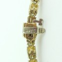 Vintage 14k Yellow Gold .52 Ct Diamond Tennis Bracelet 11gr Size Medium