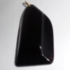 Big Vintage Art Deco Chunky Black Transitional Plastic Lamp Pull Pendant