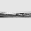 Vintage Early Hand Wrought Mexican Sterling Silver Mens Tie Bar Clasp Money Clip