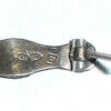 Antique Victorian English 9k Gold Masonic Free Mason Enamel Ladies Shoe Pin