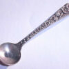 Antique Sterling Silver Kirk & Son Repoussed Salt Spoon