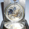 Antique Sterling Silver Travel Clock Ww1 World War 1 1919 Black Starr Frost