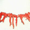 Vintage Natural Ocean Salmon Red Coral Necklace Angelskin 16 Inch