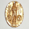 Antique Mens Pendant Medal Fob Olympics 1911 Mac Tavers Island Brooklyn