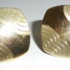 Vintage Mid Century Gold Over Sterling Silver Mens Swivel Cufflinks Exc No Mono