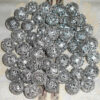 Group Of 50 Large Fancy Filigree Millgrained Big 18mm Necklace Connectors Beads No Wear Beautiful Condition