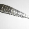 Long Vintage Late Art Deco Sterling Silver Articulated Fish Pendant Hallmarked