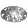 Heavy Peruvian 900 Silver Artist Signed Tribal Pin 32.9 Gr Latin South American