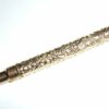 Antique 1920s Victorian Repoussed 12k Gold Filled Keene Mechanical Pencil Fob Chatelaine Writing Sewing