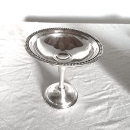 Vintage Gorham Sterling Silver Weighted 6.25" Tall Pedestal Compote Bowl Table Server
