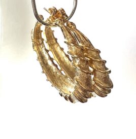 Vintage Heavy Gold Plate Textured Open Hoop Earrings Pierced Post No Gold Wear
