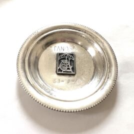 Vintage Mid Century Tanosa Luxury Brand Mexican Sterling Silver Small Dish