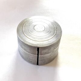 Art Deco Tiffany & Co Sterling Silver Stamp Holder Dispensary Desk Accessory Never Monogrammed